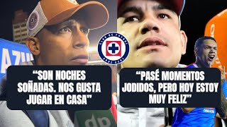 🚂Las REACCIONES de los JUGADORES de CRUZ AZUL tras la GOLEADA 40 sobre JUÁREZ FC🚂🔵 [upl. by Nyladnewg]