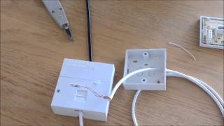 How to wire a phone extension from a BT Master socket UK [upl. by Alleda]