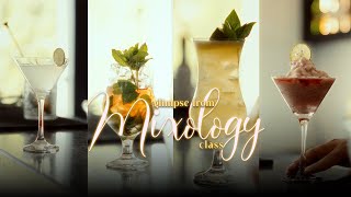 Mastering Mixology Sneak Peak into our Bartending Course [upl. by Aniad]