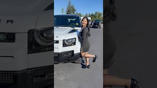 Land Rover Defender 2022 music landrover luxury model fashion outfit dress asmr automobile [upl. by Roper]