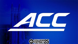 EA Sports NCAA 25 ACC Conference Team Stadium Intros  Full Showcase [upl. by Odla457]