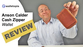 Anson Calder lets us down easy on the Cash Zipper wallet [upl. by Anileda]