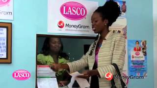 SEND AND RECEIVE MONEY using Lasco MoneyGram [upl. by Lekzehcey408]