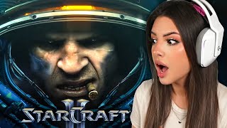 REACTING to Starcraft 2 Wings of Liberty Cinematic [upl. by Peirsen850]