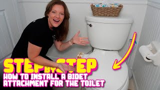 Easy Bidet Installation StepbyStep Guide for Your Toilet [upl. by Eaj]