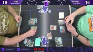 Modern FNM Round 4 UW Control vs Murktide  031524 [upl. by Adiari]