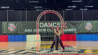 Devils tango  2024 DANCE AAU Junior Olympic Games [upl. by Hy338]