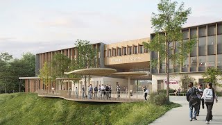 Le projet du futur collège de Juvignac dévoilé [upl. by Sig217]