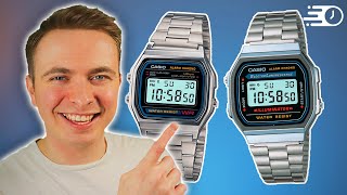 Casio A158WA vs A168WA  Best Budget Casio Battle [upl. by Kaye]