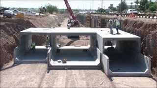 Precast Concrete Box Culvert [upl. by Ramburt417]