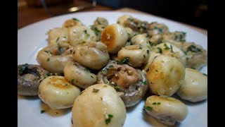 Recette rapide et facile champignons avec de lail pour toute la famille 1 [upl. by Nohsauq634]