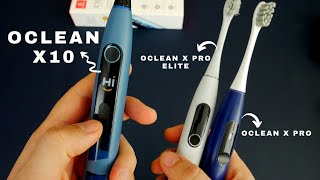 OCLEAN X10  Recenzja i Porównanie do Oclean X Pro  X Pro Elite [upl. by Rozina]