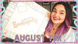 AUGUST TBR  BECCAS BOOKOPOLY 32  2021 [upl. by Billat]