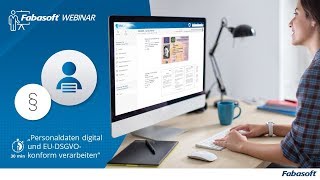 Personaldaten digital und EU DSGVO konform verarbeiten Fabasoft 30 Minuten Webinar [upl. by Alidis691]