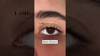 Comment ça a poussé cils lashserum lashbymaya [upl. by Codding]