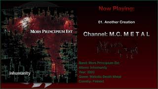 Another Creation  Mors Principium Est 2003 Inhumanity Album [upl. by Ronyam]