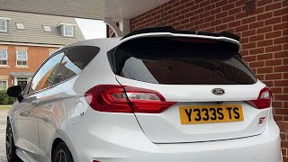 Maxton Design Spoiler Lip Install Fiesta MK8 [upl. by Yddeg]