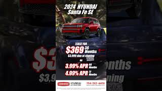 Incredible Offer 369Month Lease on the 2024 Hyundai Santa Fe SE  Modern Hyundai Of Concord [upl. by Anyat174]