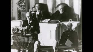 Franklin D Roosevelts Address to Congress December 8 1941 [upl. by Hakilam274]