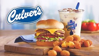 Trying Culver’s for the FIRST TIME Cheese Curds Butter Burger Chicken Tenders Cheese Sauce [upl. by Templeton]