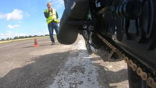 Elvington 190 mph wheelie [upl. by Kamaria915]