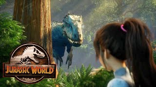 Yasminas Nightmares Jurassic World Camp Cretaceous Season 4 Clip Indominus Rex and Scorpius Rex [upl. by Balac]