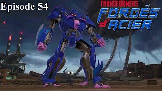 Transformers Forgés dAcier Walkthrough FR épisode 54 Déploiement Capitaine 100 [upl. by Ynaffyt]