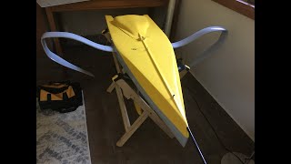 Automated canting keel mechanism for RC sail boat [upl. by Rellim]