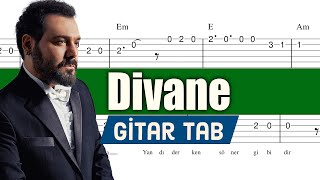 Yaşar  Divane  Gitar Tab [upl. by Ennairrac785]