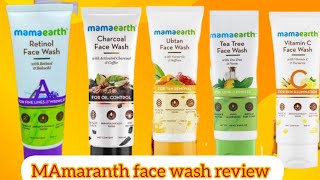 MAmaranth face wash review ll স্কিন অনুযায়ী ফেসওয়াশ বেছে নিন [upl. by Nevil]