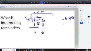 How to do long division and interpret remainders [upl. by Ashely]