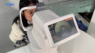 Non contact tonometer HD 5000B [upl. by Eicaj]