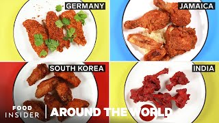 21 Popular Fried Chicken Dishes Around The World  Around The World [upl. by Pulsifer264]