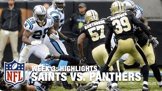 Saints vs Panthers  Week 3 Highlights  NFL [upl. by Hermon890]