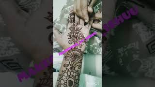 mannargudi Makeoverbyishuu mehandi organichenna floraldesign henna [upl. by Lorenza]