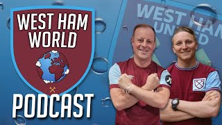 West Ham World Podcast Live WHUFC [upl. by Marozik863]