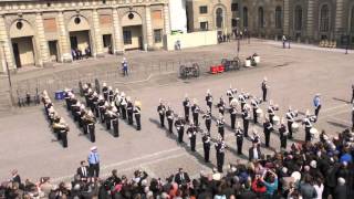 Arméns Musikkårs Figpremiär 2016 del 14  Marcia Carolus Rex [upl. by Bernarr350]