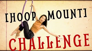 Beginner Aerial Hoop HowTo Ep1  HOOP MOUNT CHALLENGE [upl. by Remas]