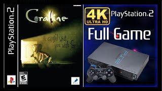 Coraline PS2  Full Game Walkthrough  Longplay 4K60ᶠᵖˢ [upl. by Pearse484]