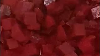 Dicing beets using KitchenAid food processor attachment KSM2FPA dicing kit honest review [upl. by Chas]