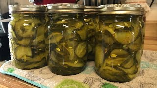 Canning Bread and Butter Pickles [upl. by Nagrom]