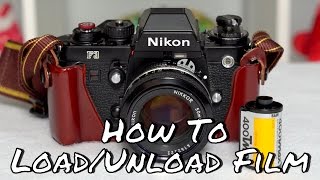 How To Load and Unload Film into the Nikon F3 [upl. by Skinner]