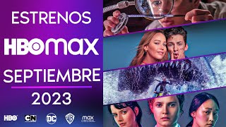 Estrenos HBO max Septiembre 2023  Top Cinema [upl. by Ahcurb]