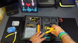 Amazon Network Tool Kit RJ45 CuttingCrimping Tool Kit  Review [upl. by Annuahs]