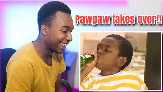 FUNNY Nigerian Comedy Skit  Paw Paw takes over REACTION [upl. by Kcor]