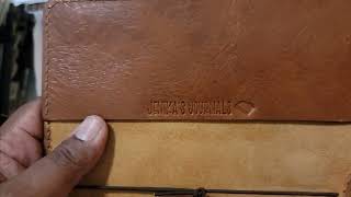 Jenikas Journal B6 Slim Montana Tan [upl. by Dahsar580]