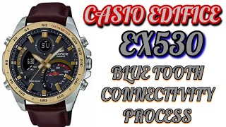 Casio Edifice Connected App Installation Process for EX530 Casio Watch fullpackage [upl. by Millhon]