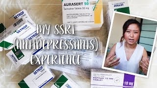 MY SSRI ANTIDEPRESSANTS EXPERIENCE [upl. by Chavey]