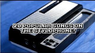 20 Popular Songs on the Stylophone [upl. by Gaylor]