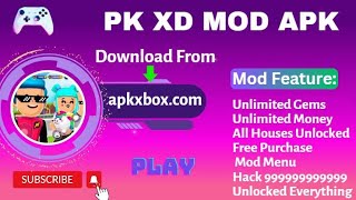 PK XD Mod Apk 1593 Unlimited Money and Gems [upl. by Illah]